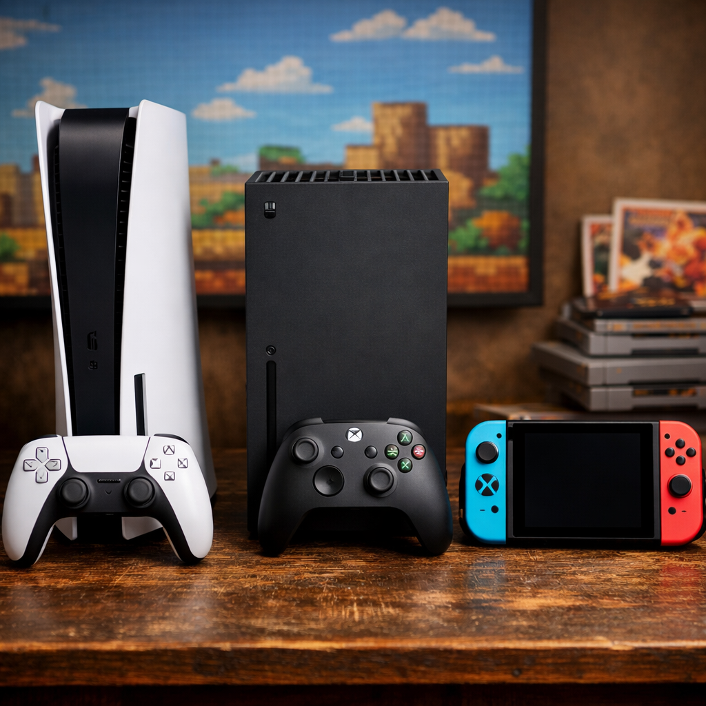Best Gaming Console for You: PS5, Xbox Series X, Switch Compared