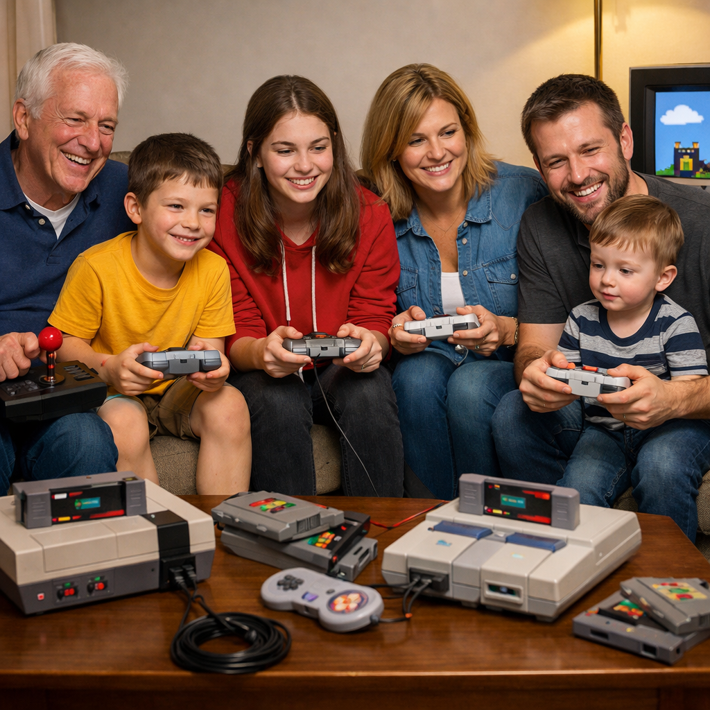 How To Choose Family Video Games For Every Age Group