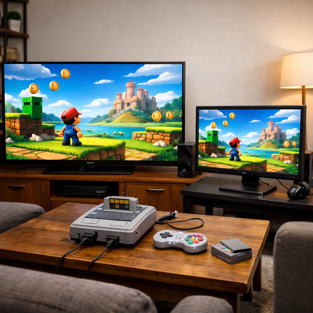 Monitor vs TV: Choosing 4K for Living Room Console Gaming