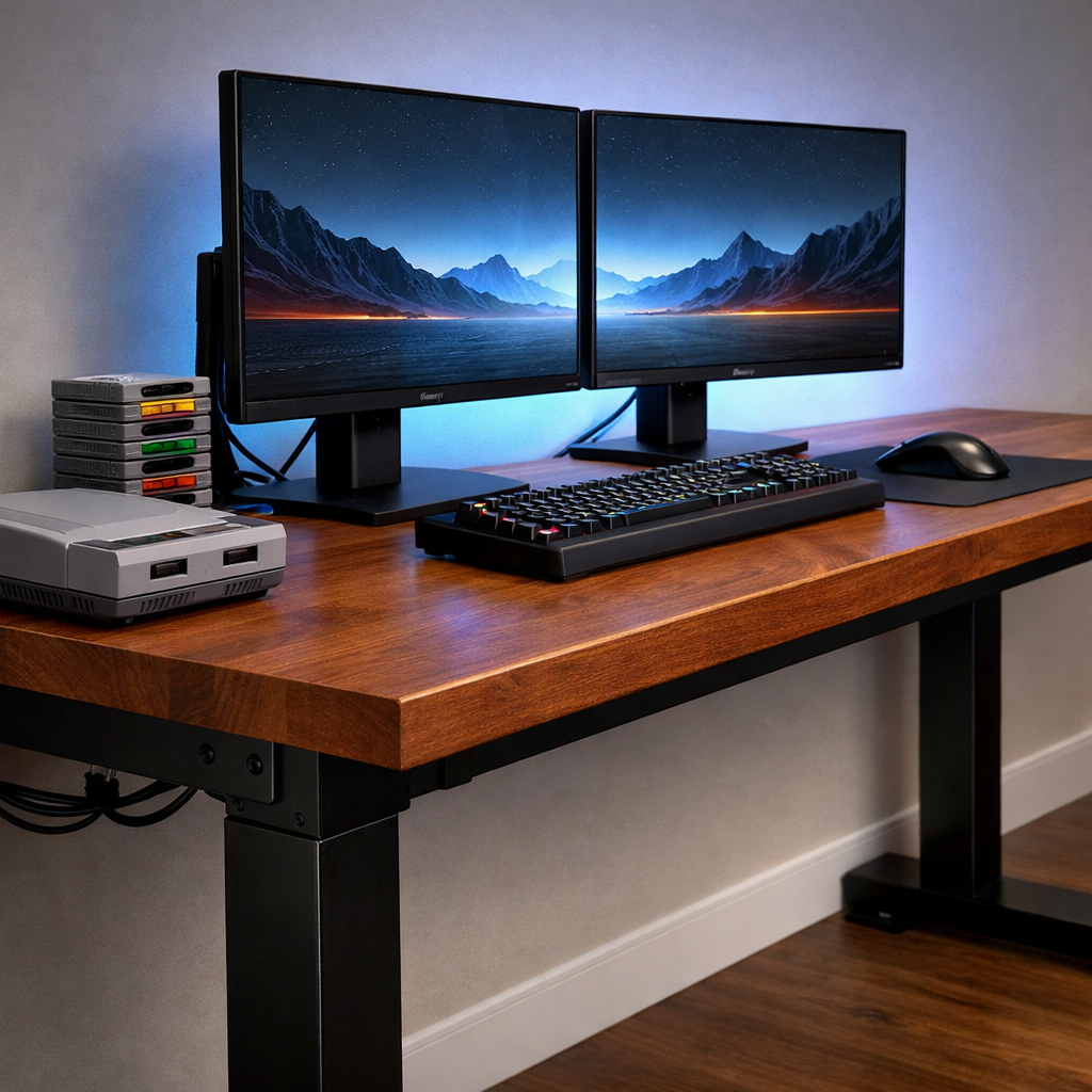 Where to Buy Sturdy Gaming Desks for Dual Monitor Setups